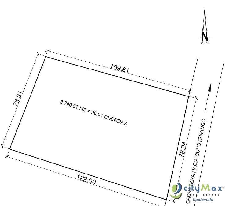 Terreno en venta en Suchitepequez Cuyotenango - foto 1