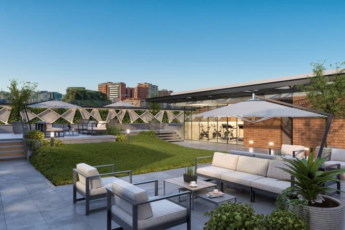 Apartamento área exclusiva zona 10 Venta 3 Dormitorios - foto 1