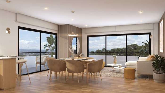 Apartamento en venta con terraza en zona 16 - foto 2
