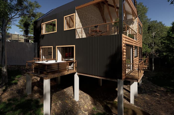 Proyecto de casa en planos finca en Fraijanes - foto 2