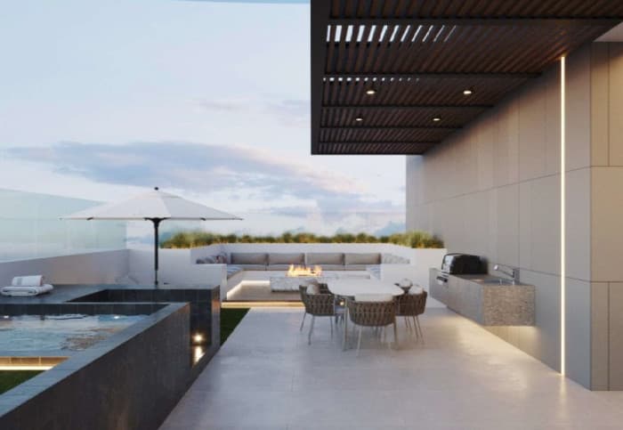 Apartamentos en planos en venta en la zona 14 de Lujo - foto 2