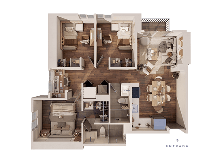 En venta apartamento con jardin Zona 17  - foto 9