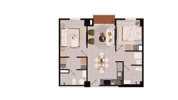 En venta apartamento en la zona 2 Ave. Simeon Cañas - foto 4