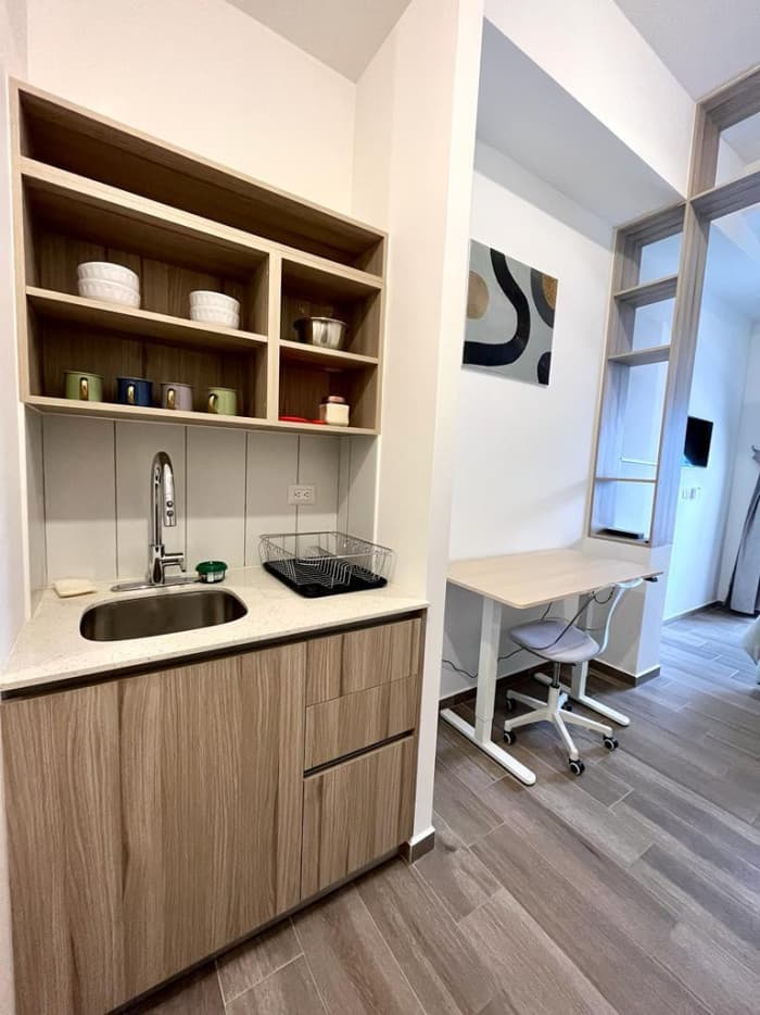 Apartamento-estudio amueblado en renta en zona 13  - foto 4