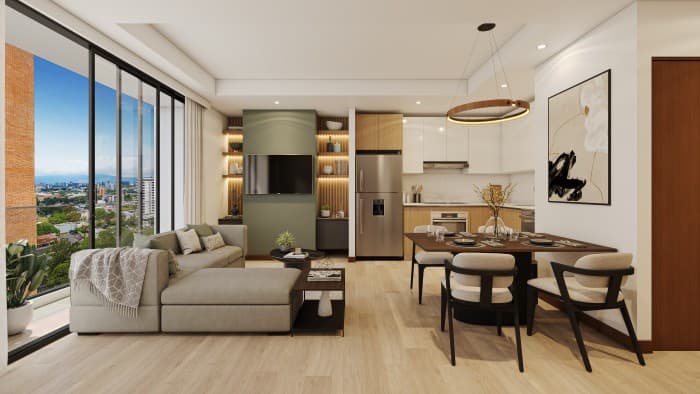 En venta Apartamento 1 Dormitorio Zona 15 Guatemala - foto 4