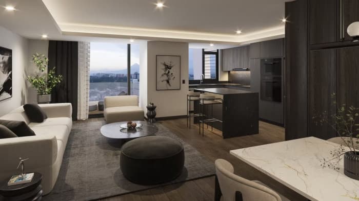 Apartamento en Planos en la zona 14 Guatemala - foto 3