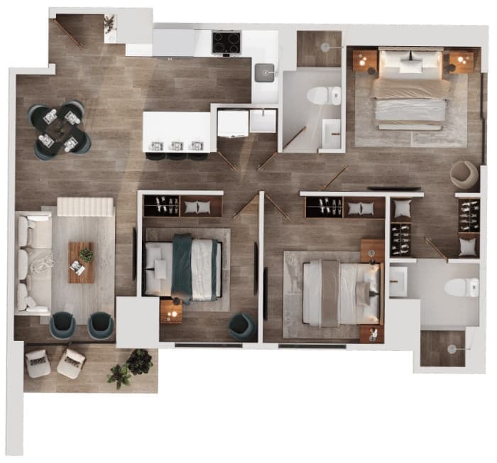 Apartamento en Planos en Venta  en  Zona 11 - foto 4