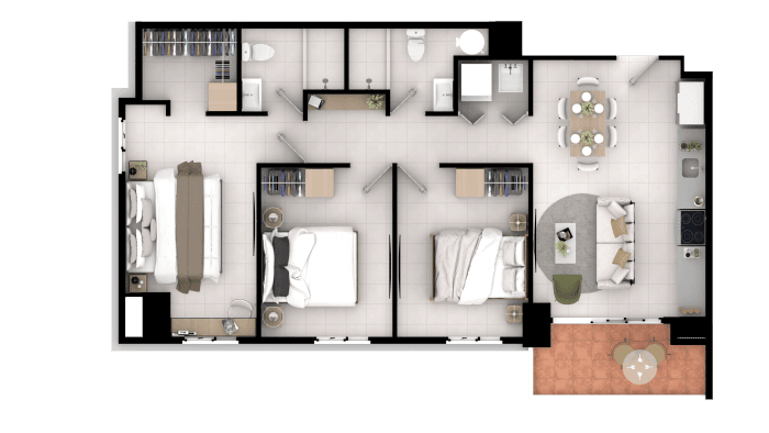 Apartamento en Pre-Venta zona 2 Simeon Cañas Guatemala - foto 4
