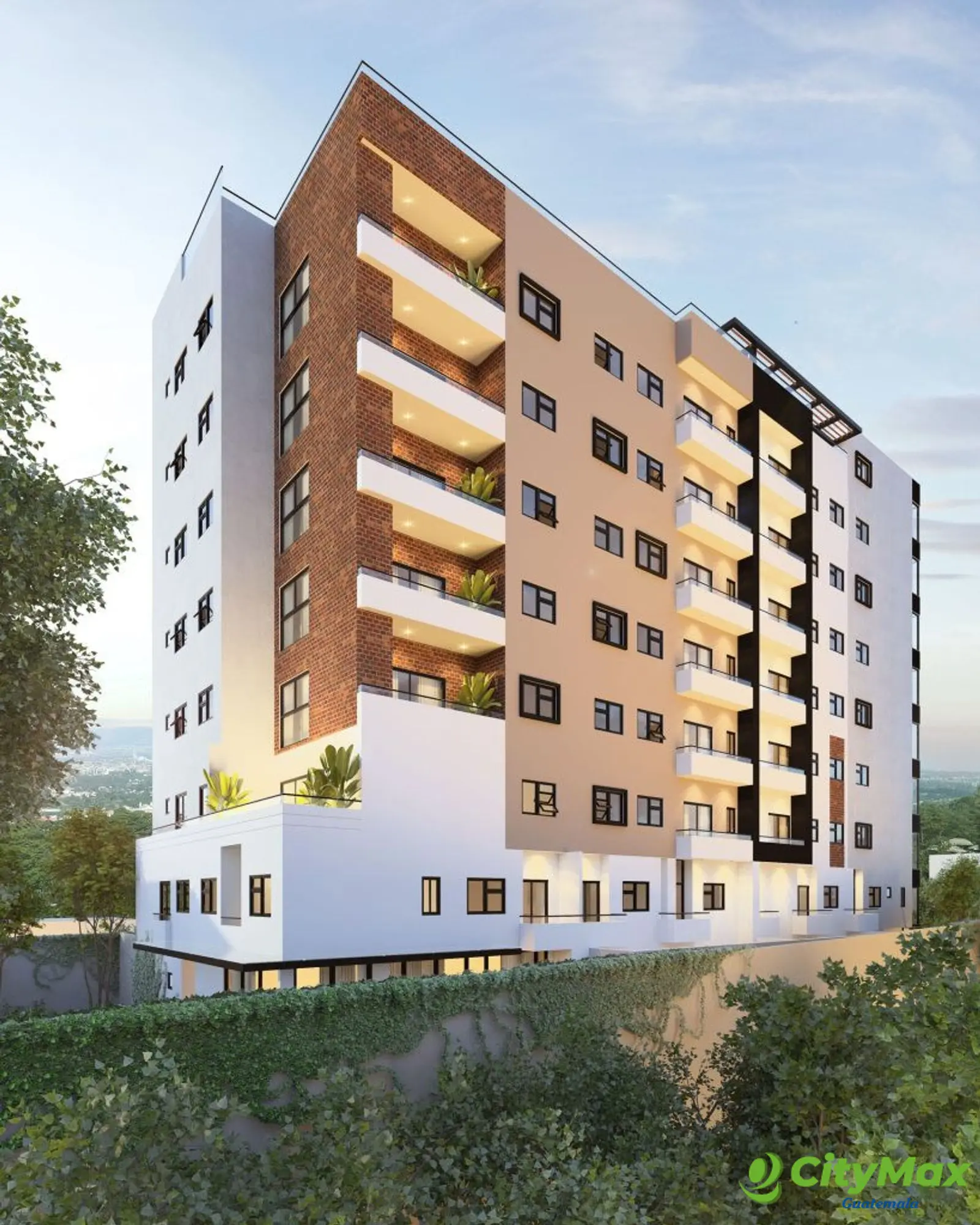 VILA DIECISEIS Apartamentos en venta Zona 16 - ILUMINACION Y NATURALEZA