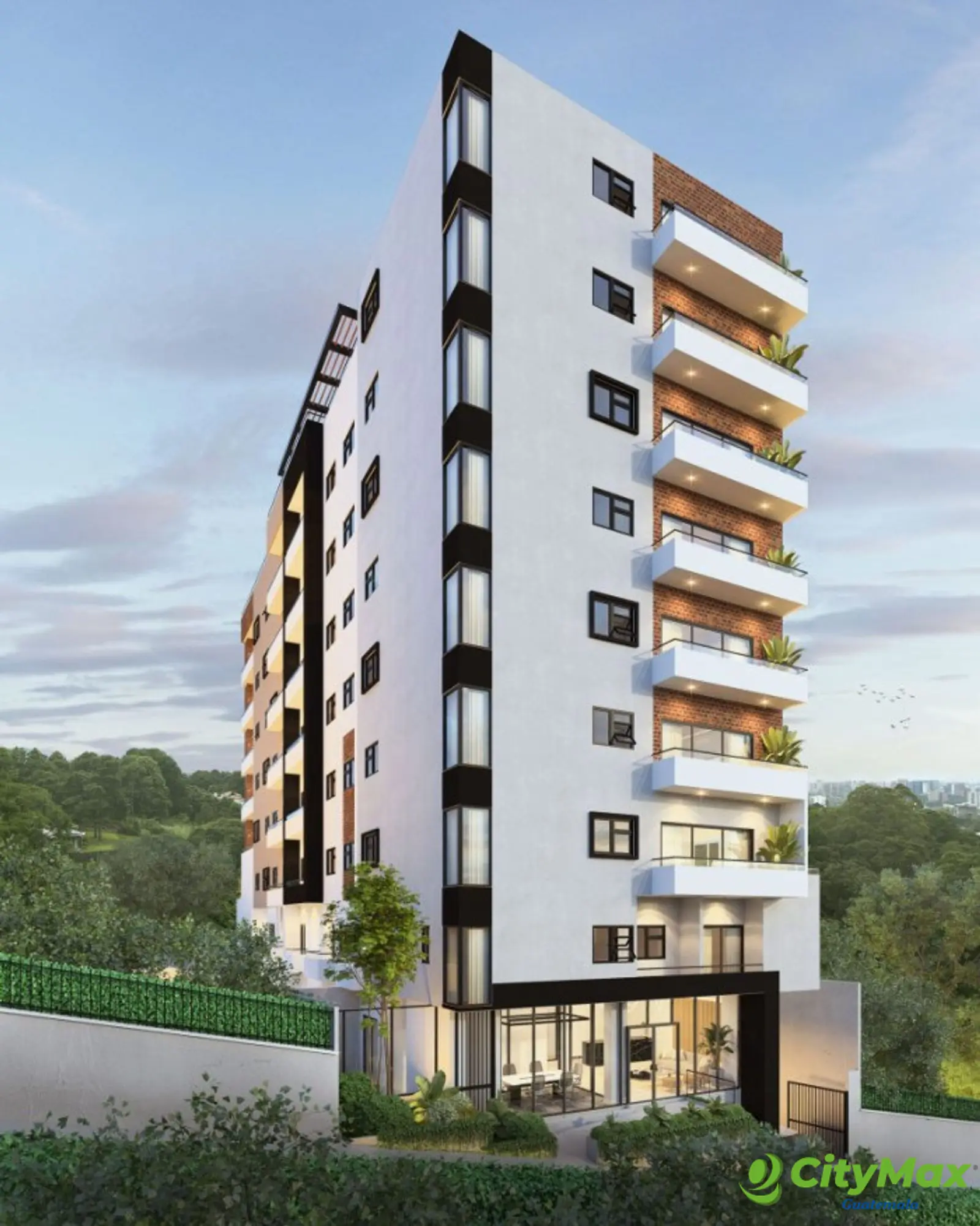 Apartamento en venta con terraza en zona 16 - foto 1