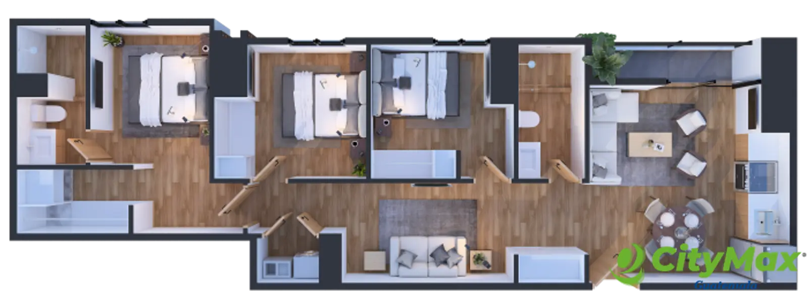 Apartamento en Planos en Z 12 Colonia el Carmen VENTA - foto 9