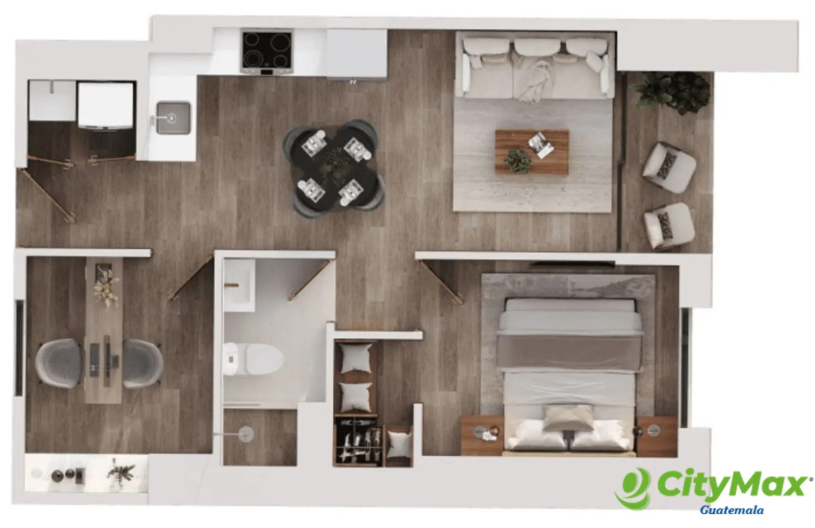 Venta de Apartamento en construcción  zona 11 Mariscal - foto 4
