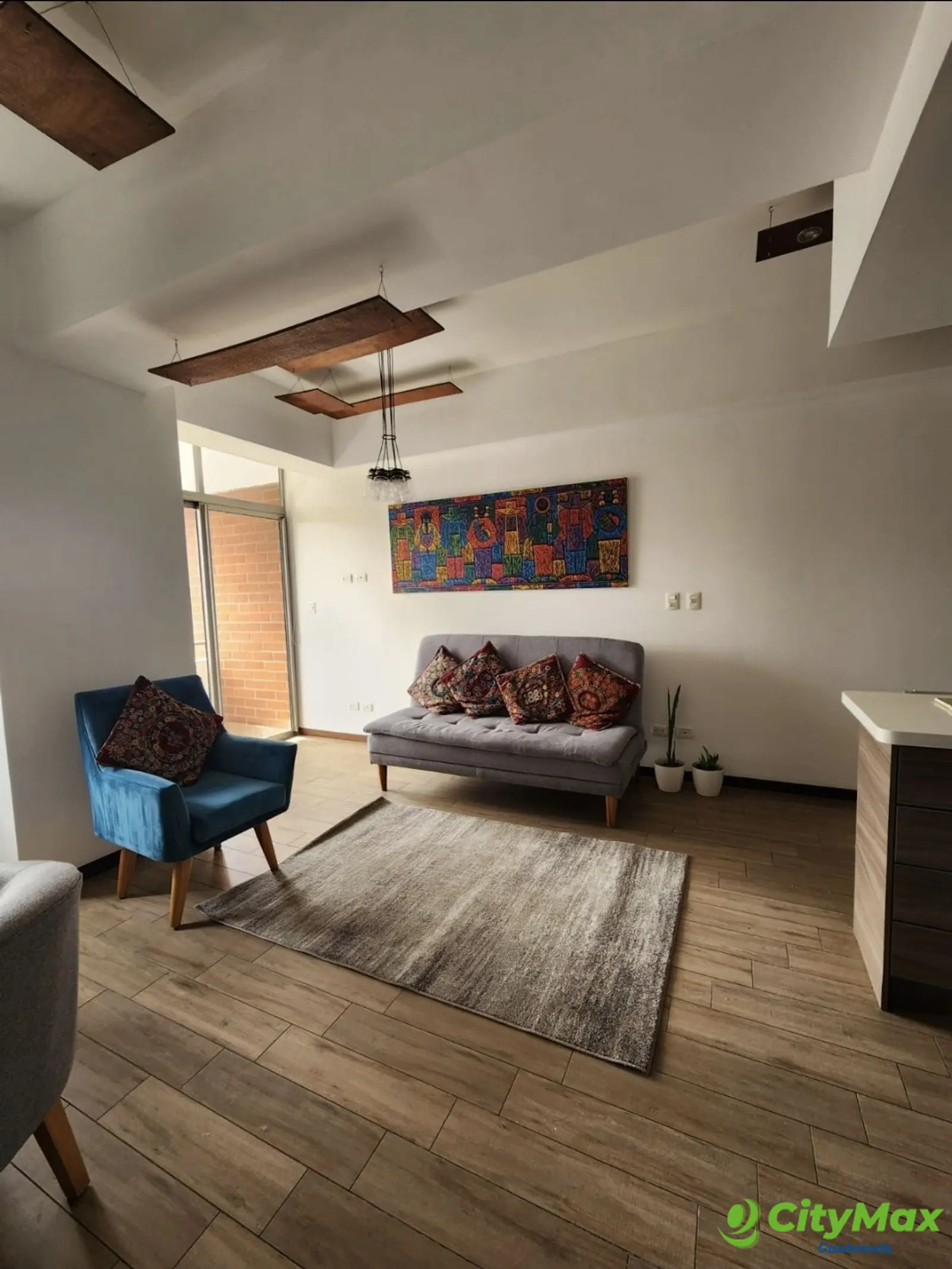 Apartamento amueblado en renta zona 13 - foto 3