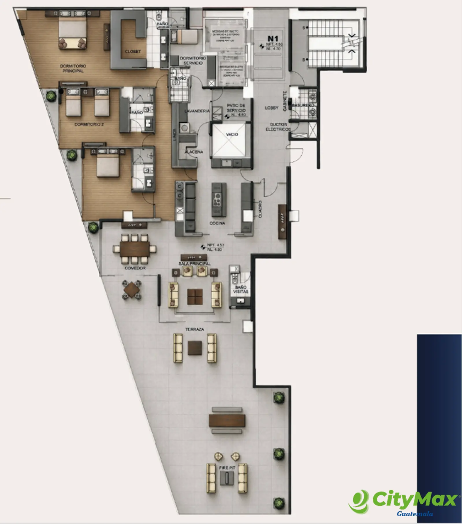 Exclusivo Apartamentos venta con Terraza El Pulte Z.16 - foto 12
