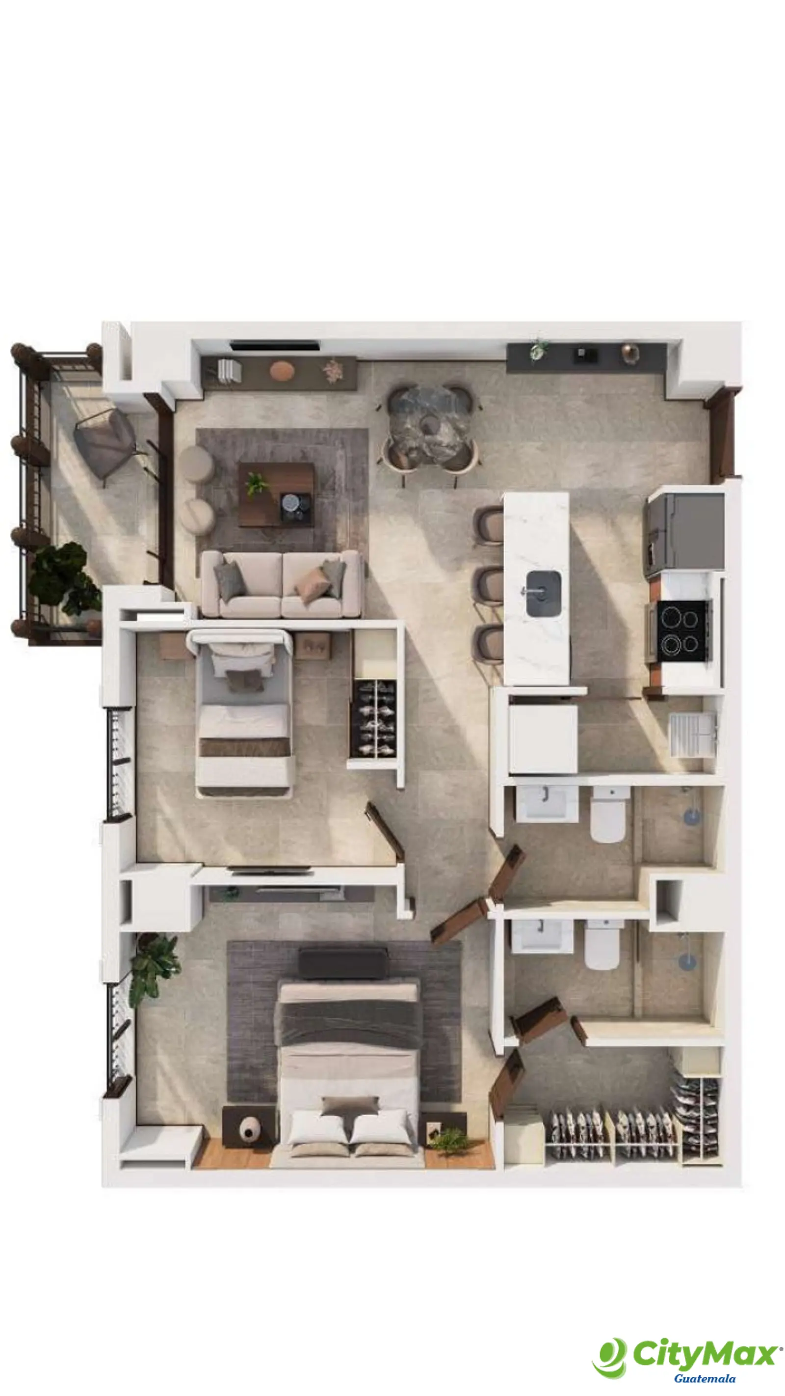 Apartamentos en venta con acabados de lujo en Cayalá - foto 9