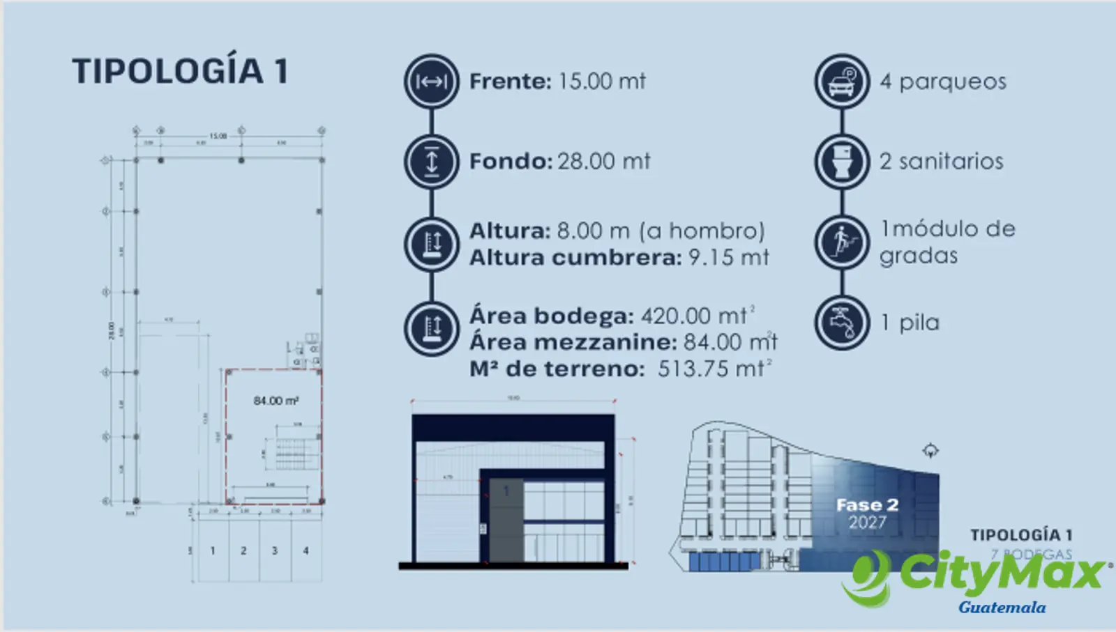 Ofibodega en Venta la VAS San Miguel Petapa Guatemala - foto 6