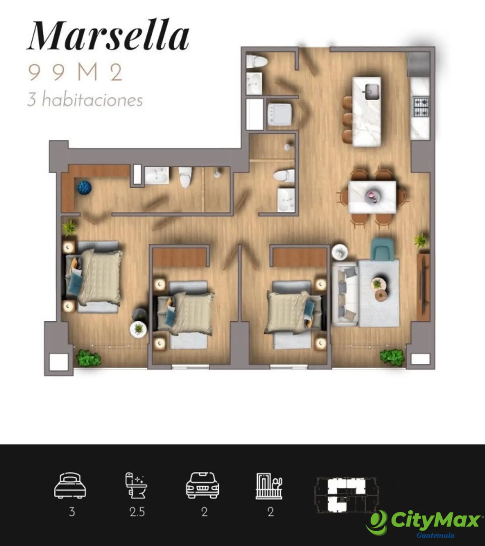 Apartamento en PRE-VENTA Zona 10 Proceres - foto 10