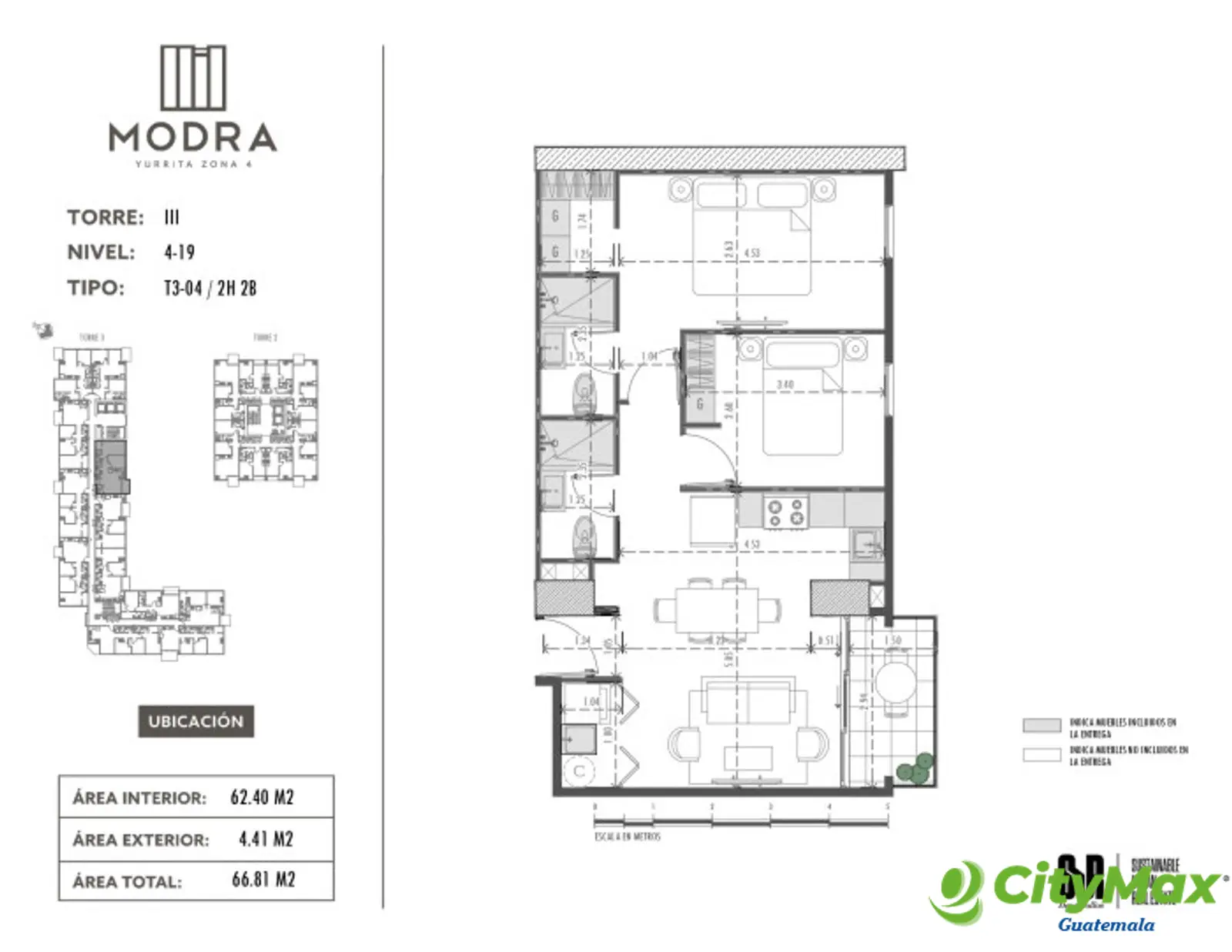 Apartamento  en Venta Zona 4, Cuatro Grados - foto 3