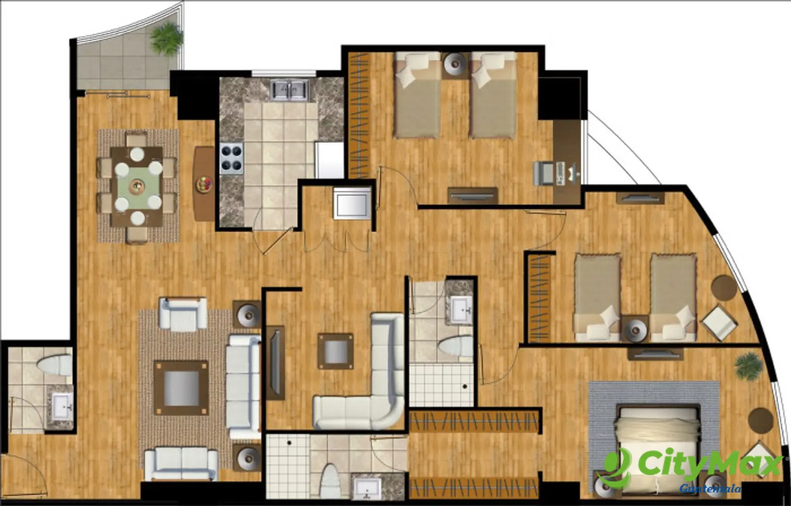Apartamento Amueblado en Zona 14 ATTICA - foto 13