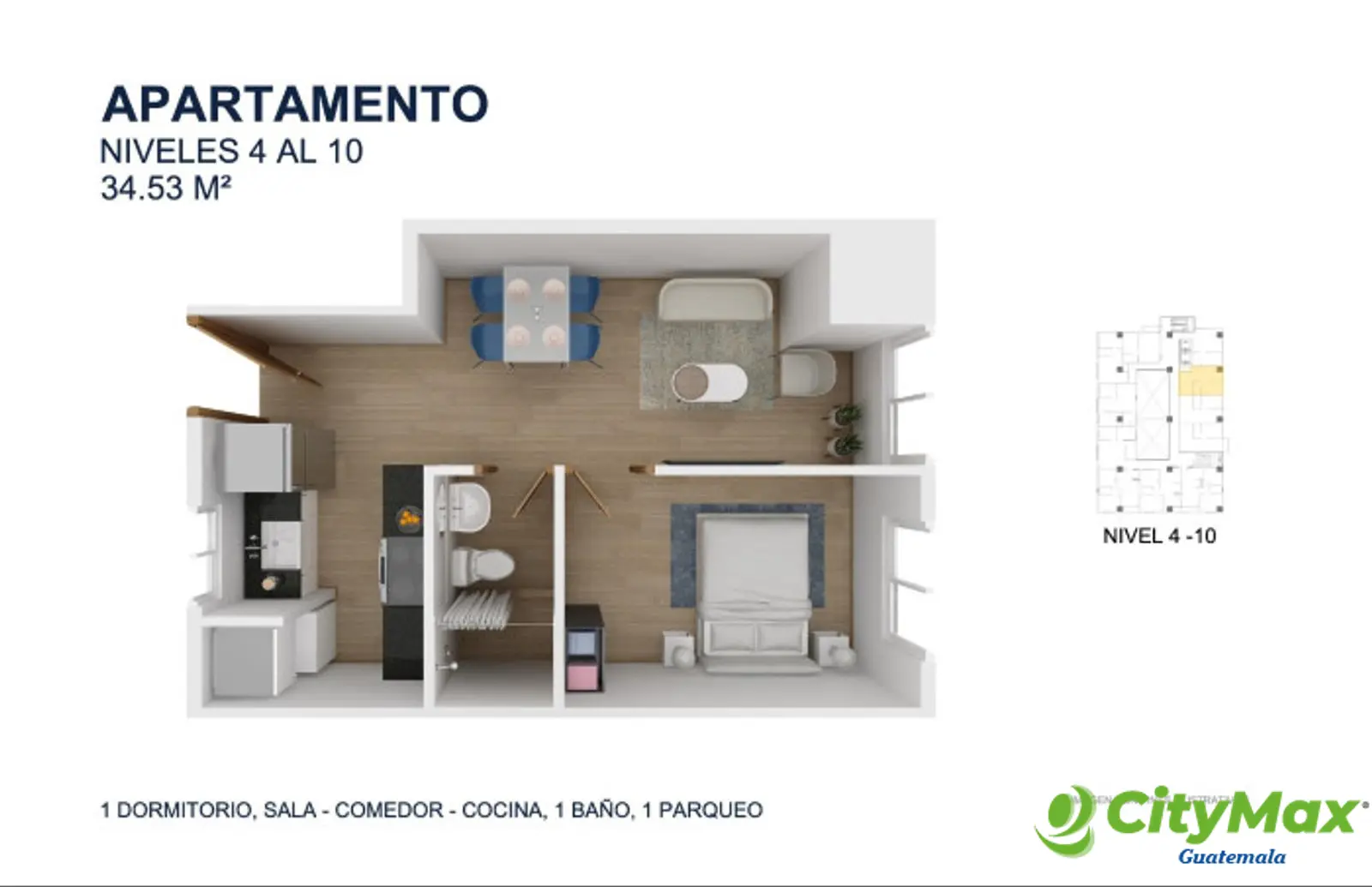 Apartamento en venta en  zona 12 Avenida Petapa - foto 12