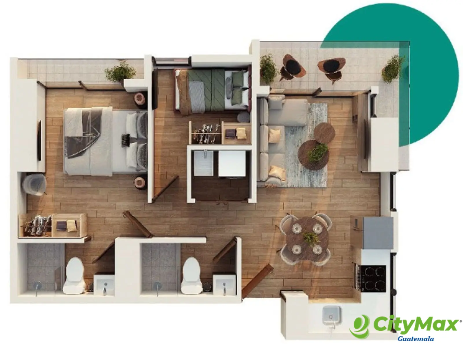 Apartamentos en Zona 13 nuevos en venta - foto 8