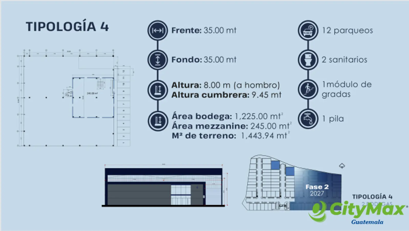 Ofibodega Industrial en Venta en San Miguel Petapa VAS - foto 4