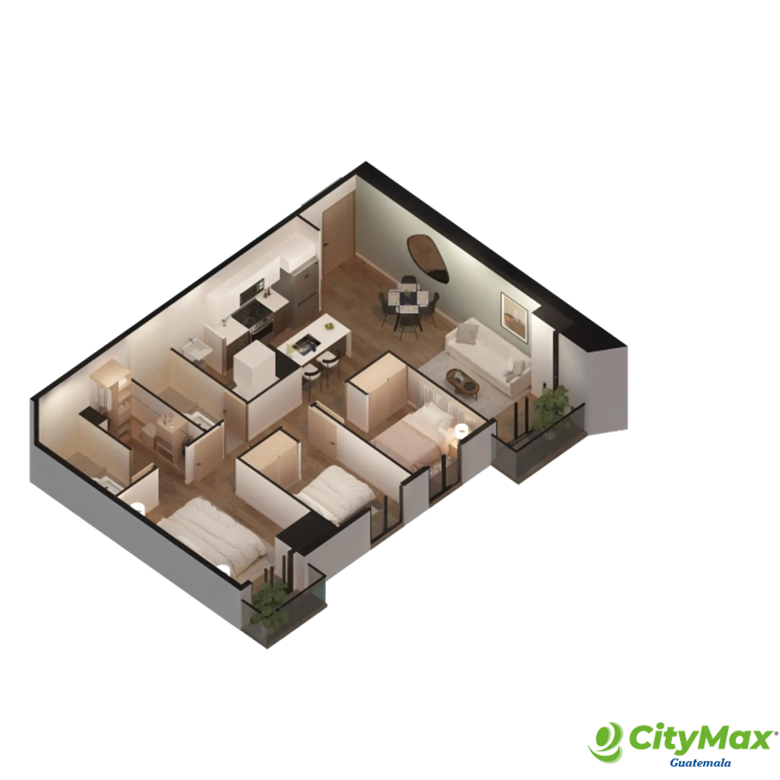 Moderno Apartamento en venta en la zona 10 en Planos  - foto 11