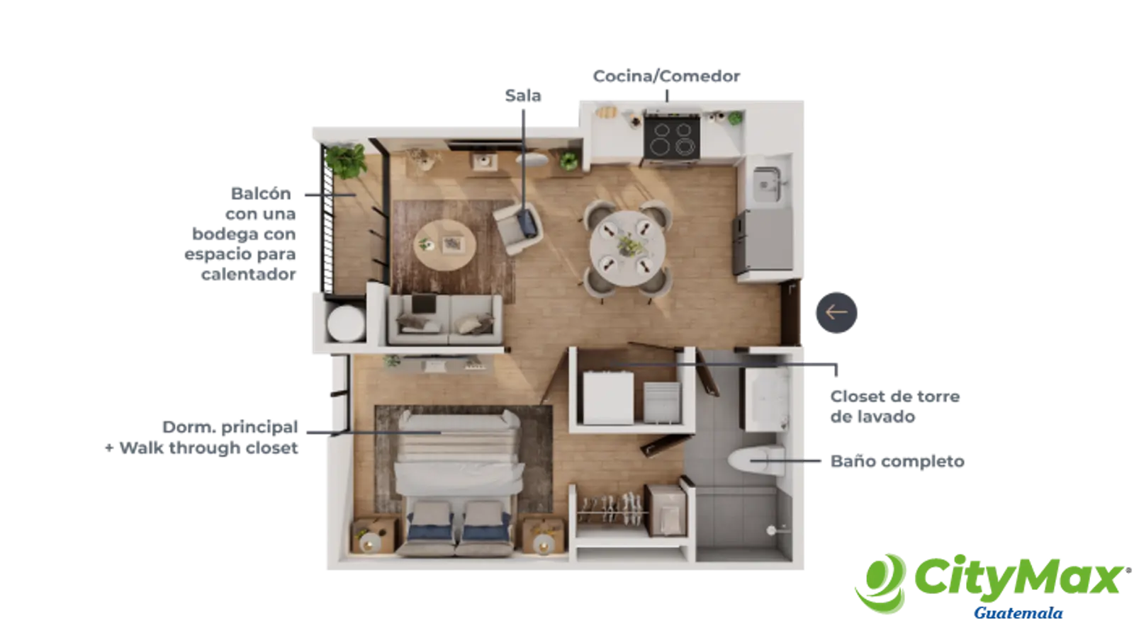 En venta apartamentos en la zona 11 Mariscal Guatemala - foto 5