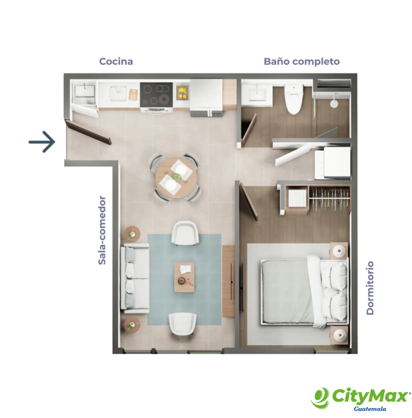 Apartamentos en venta en Vista Hermosa zona 15 - foto 8