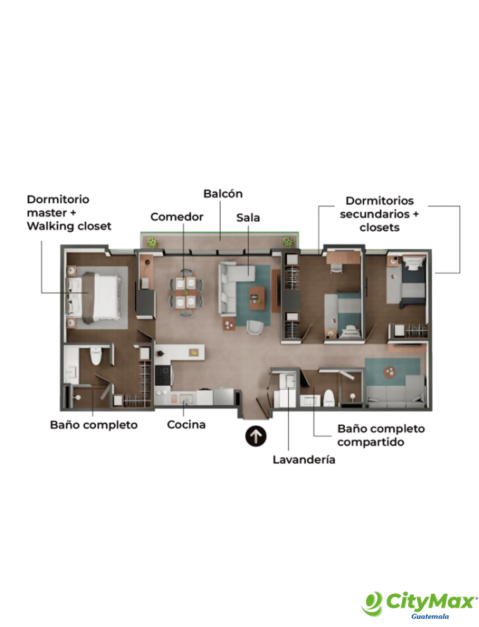 Hermoso apartamento en Pre-venta en zona 10 Guatemala - foto 7