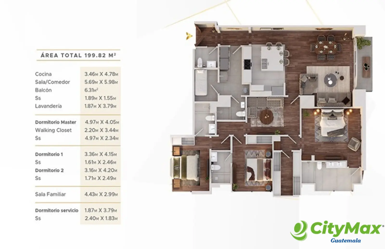 Exclusivo Apartamento en Venta en Zona 16 Cayala - foto 7