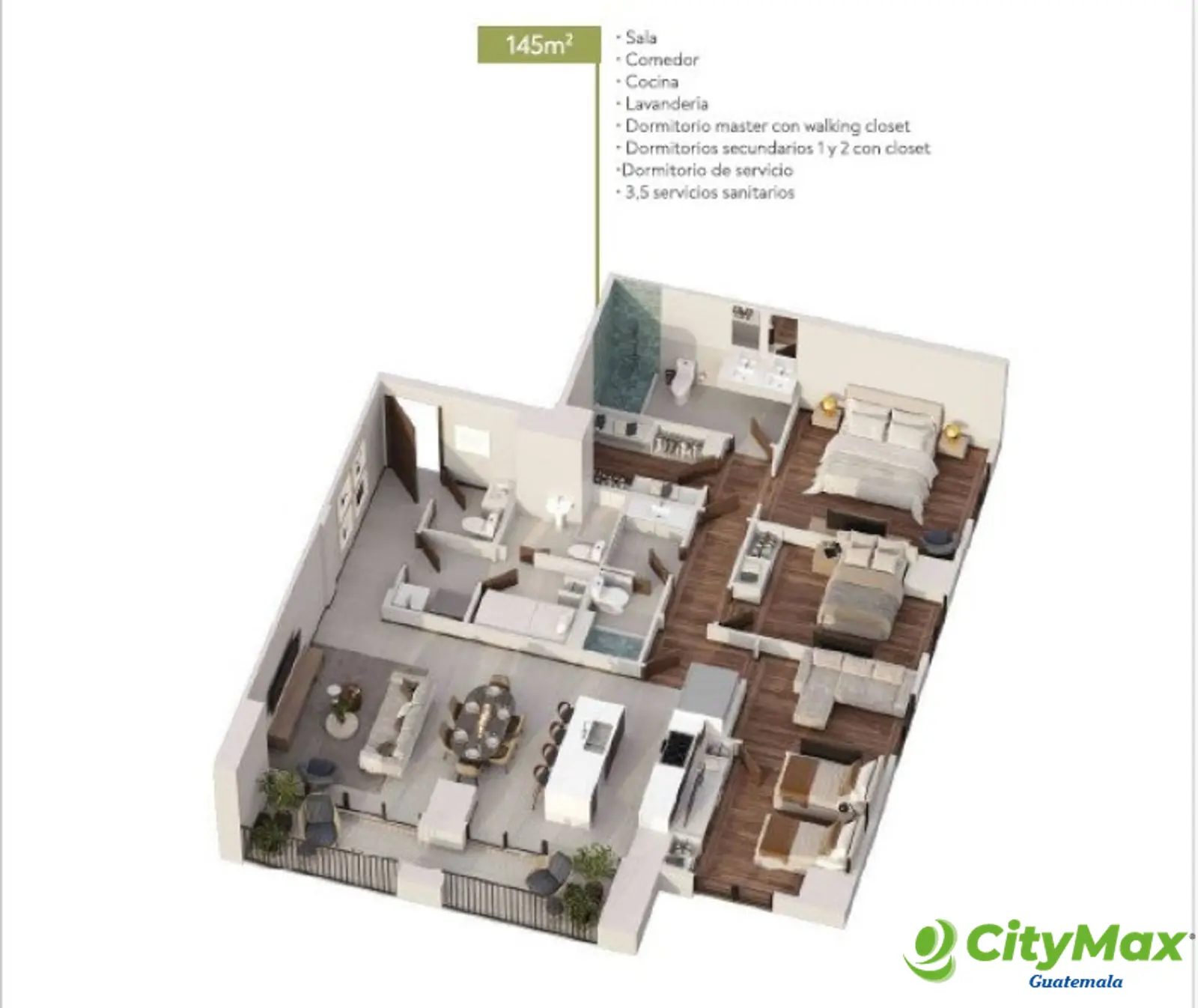 Venta Apartamento exclusivo en Cayalá zona 16 - foto 10