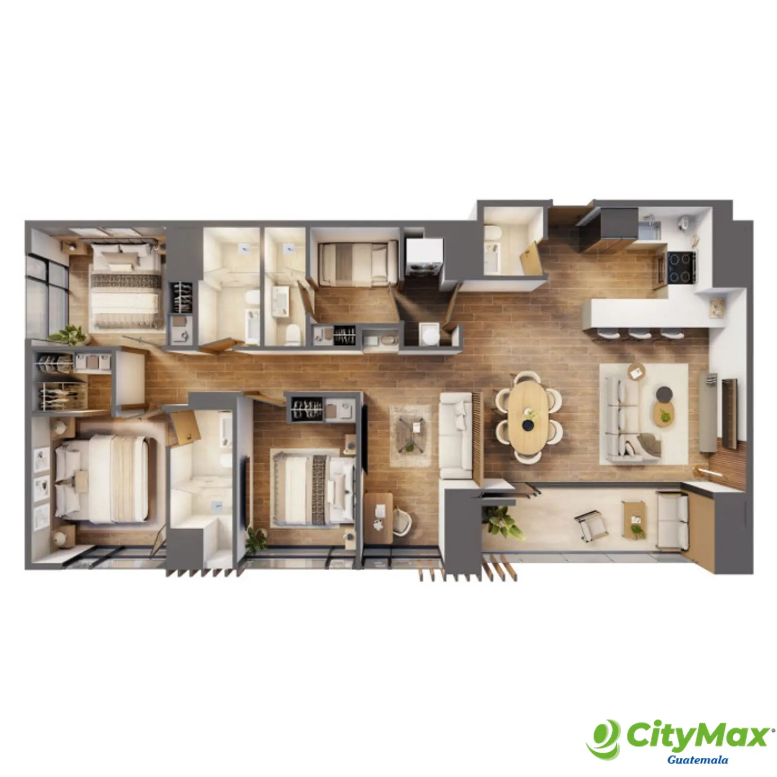 Pre Venta lujoso Apartamentos en la Zona 14 Guatemala - foto 7