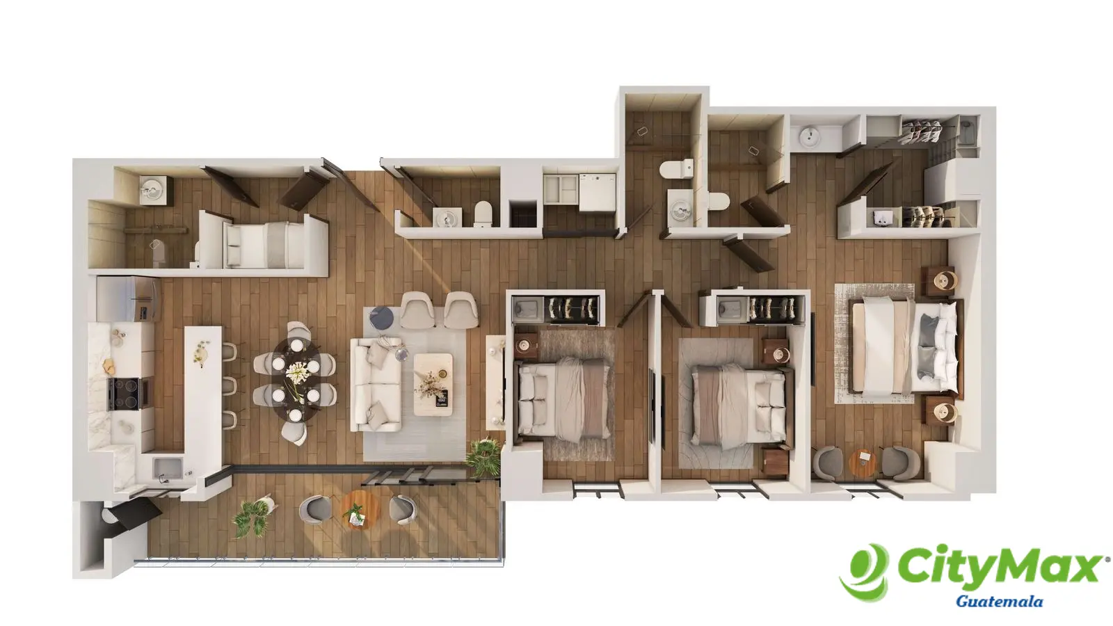 en venta apartamento en Kanajuyu zona 16 cerca Cayala - foto 11