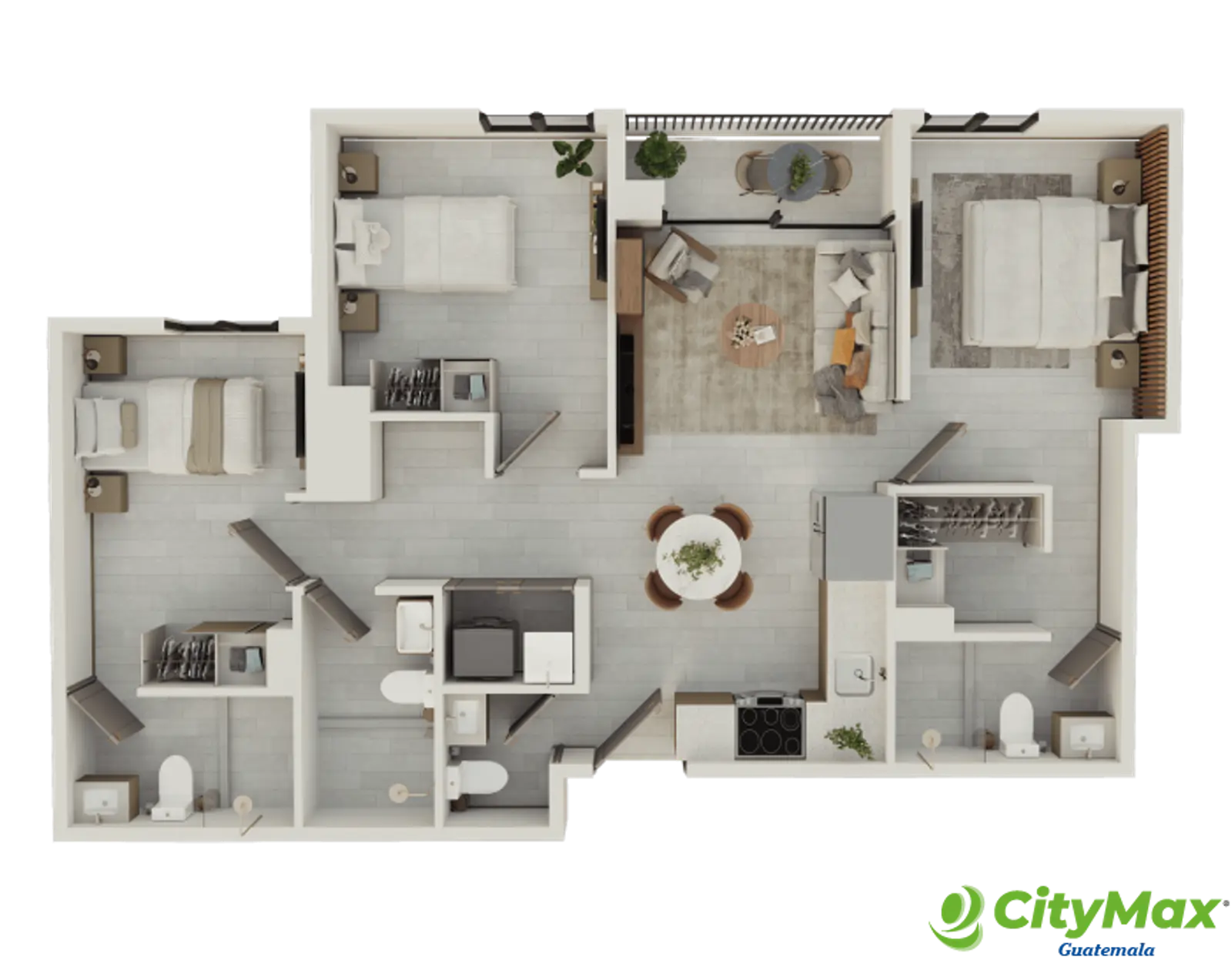 En venta apartamentos en planos zona 11 Mariscal  - foto 11
