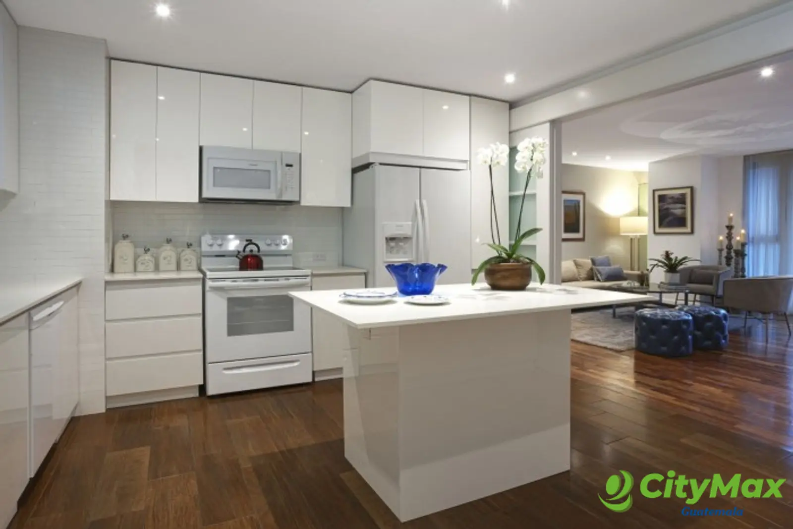 Apartamento en renta con jardín en la zona 10 - foto 3