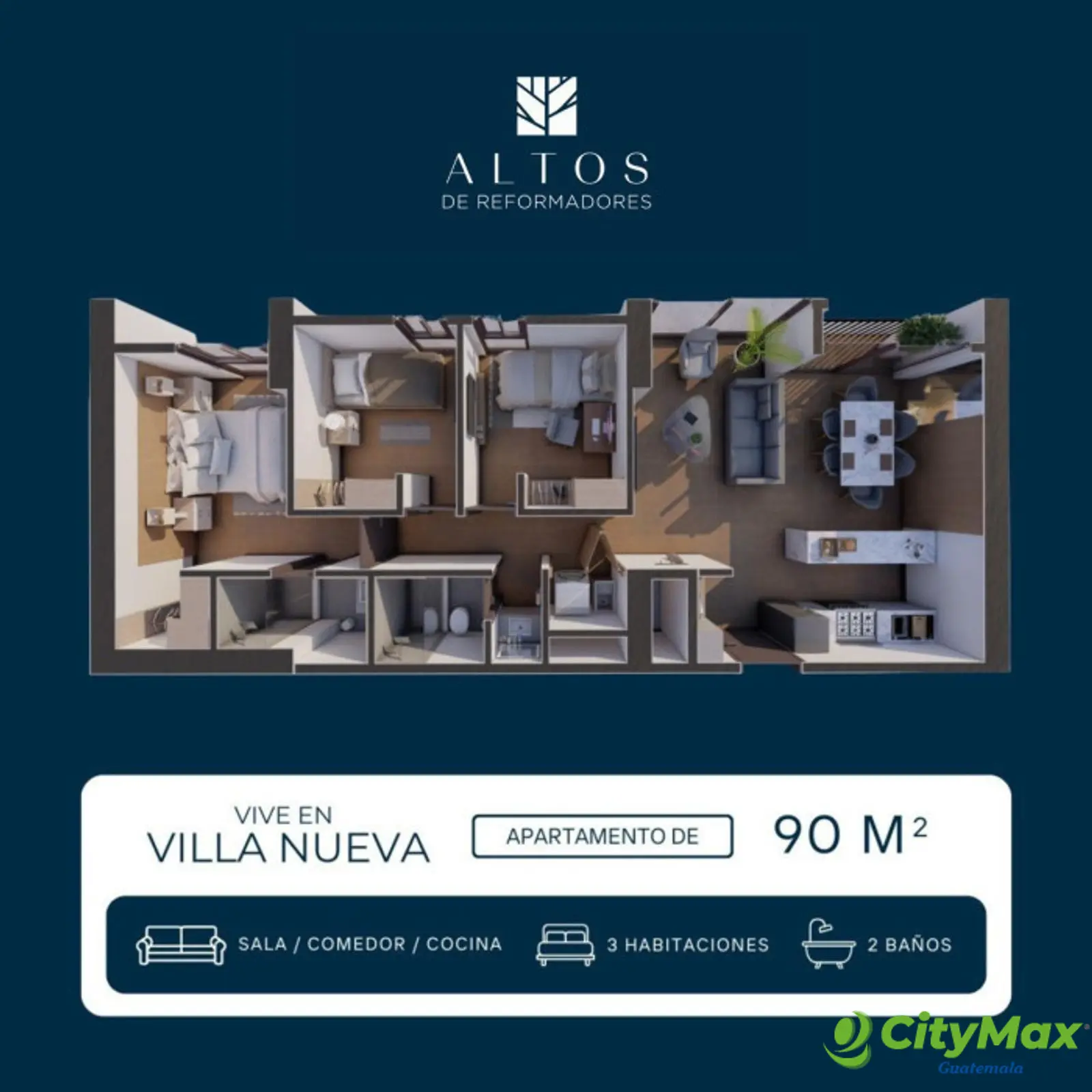 Apartamentos con jardin en venta Villa Nueva Guatemala - foto 17