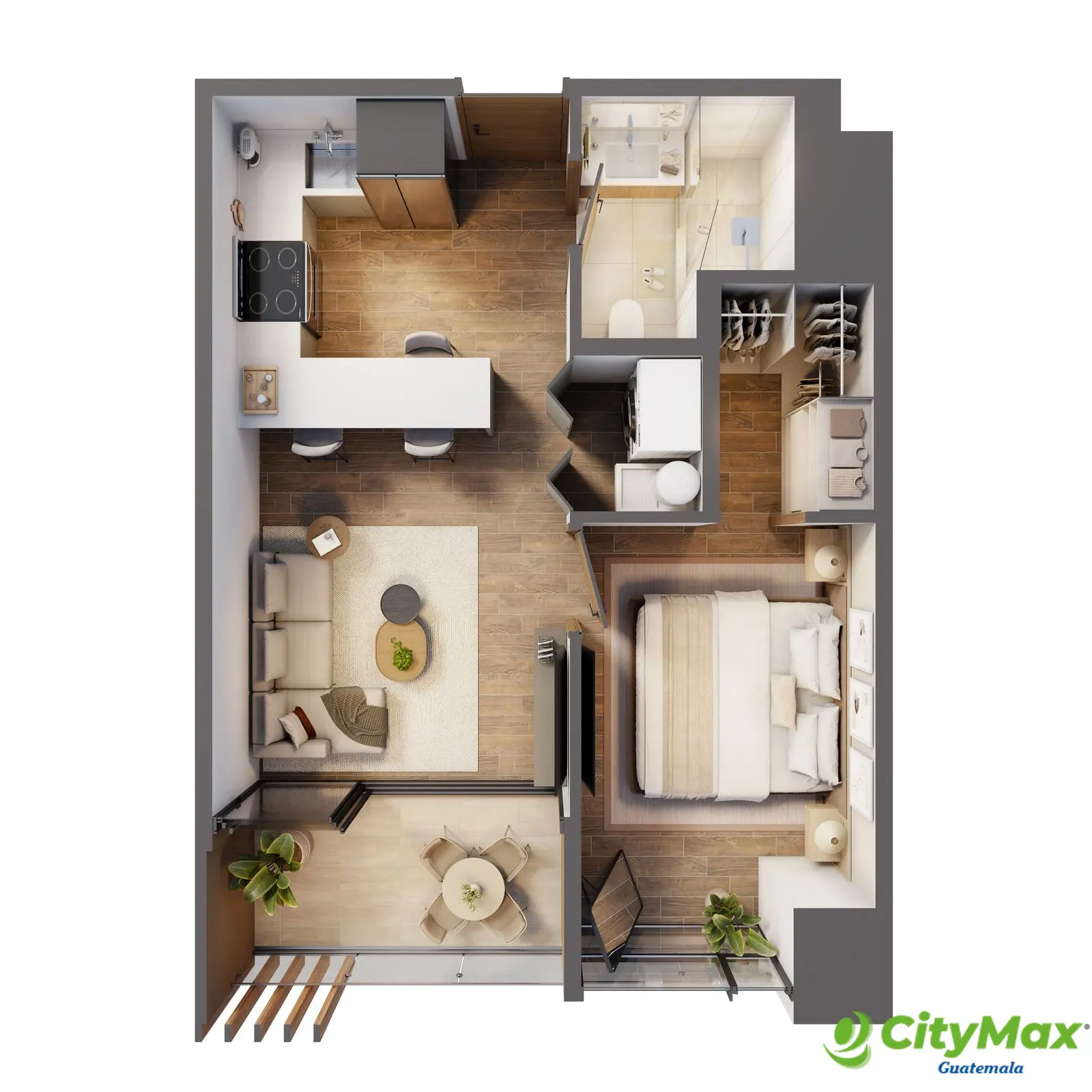 Venta de Apartamentos en planos en zona 14 Guatemala - foto 7