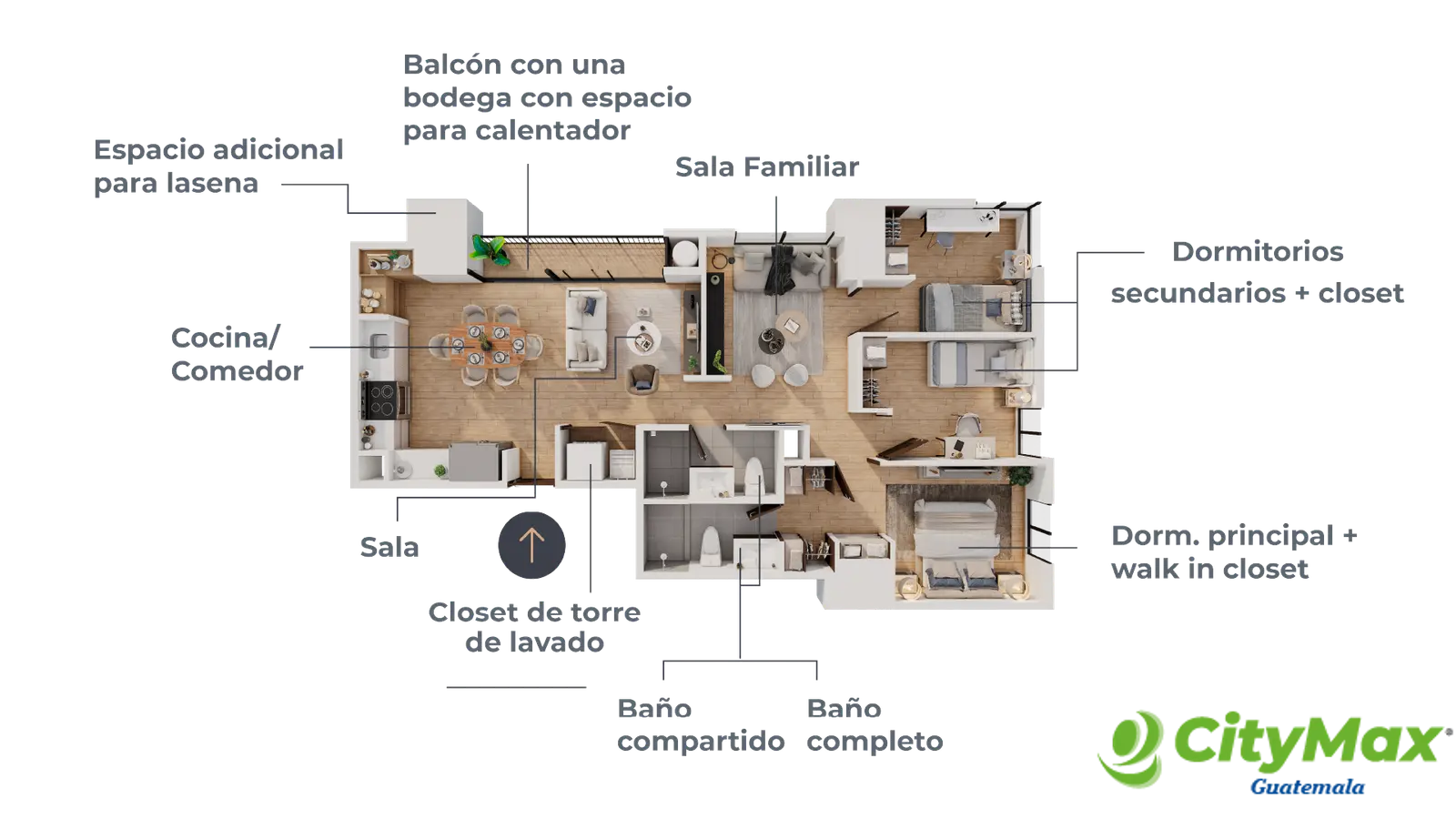 Invierte en la zona 11 Mariscal Apartamentos en venta - foto 8