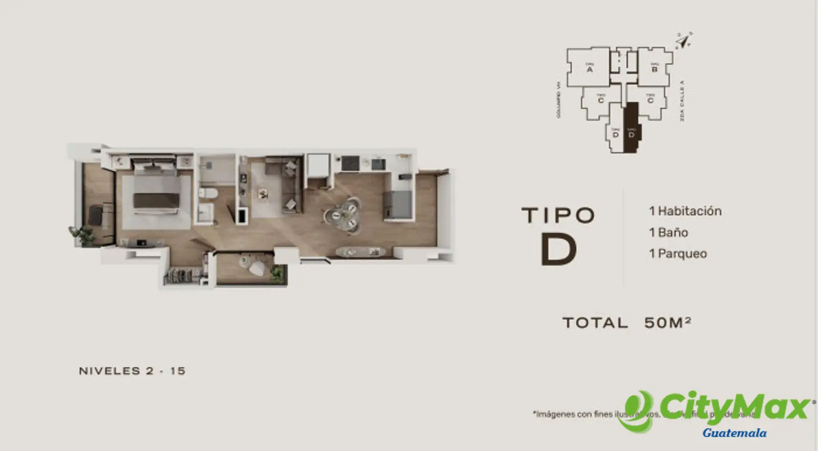 Apartamentos en Pre-Venta Zona 15 Guatemala - foto 9