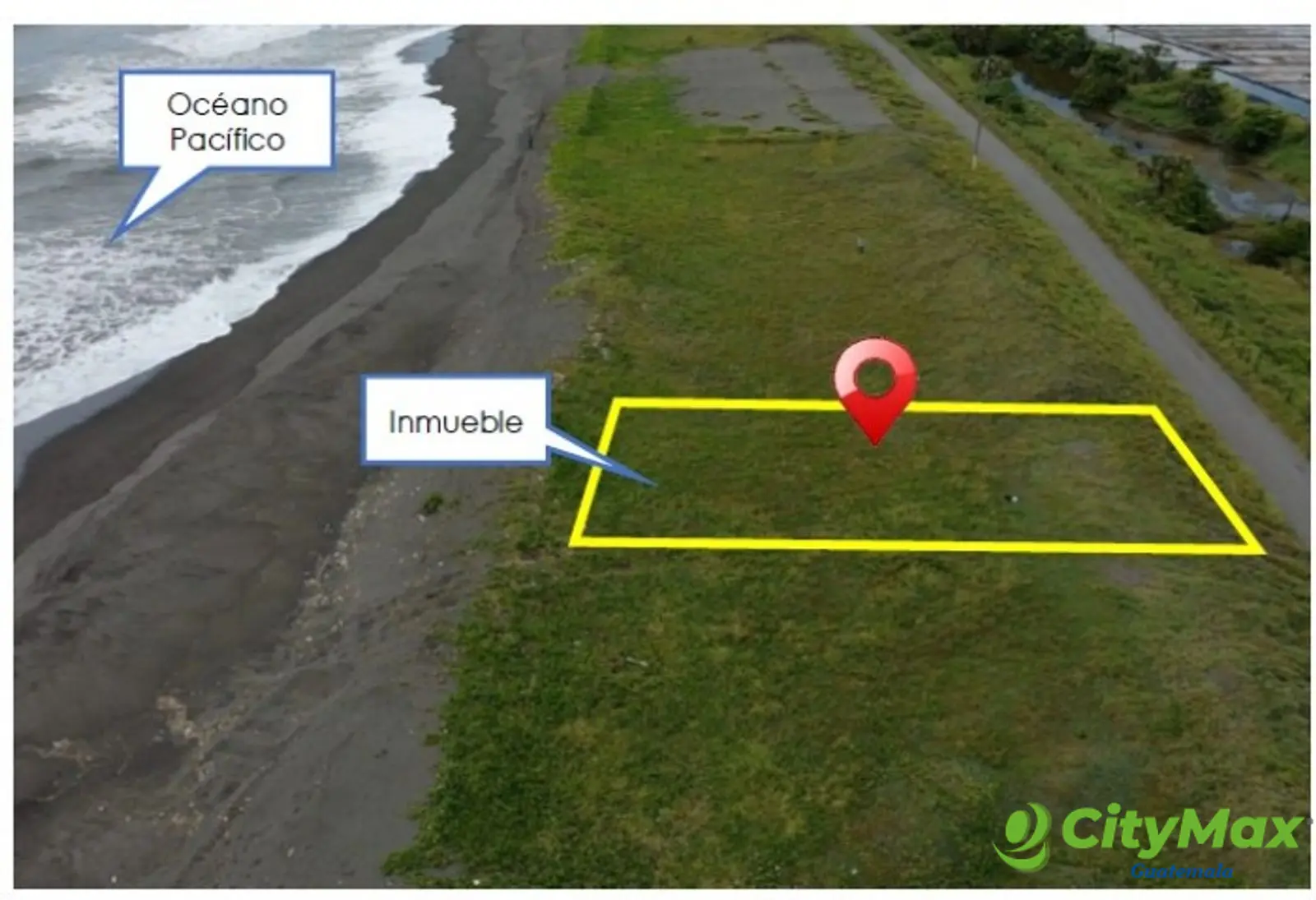 VENDO TERRENO VACACIONAL EN PLAYA RAMA BLANCA SIPACATE - foto 2