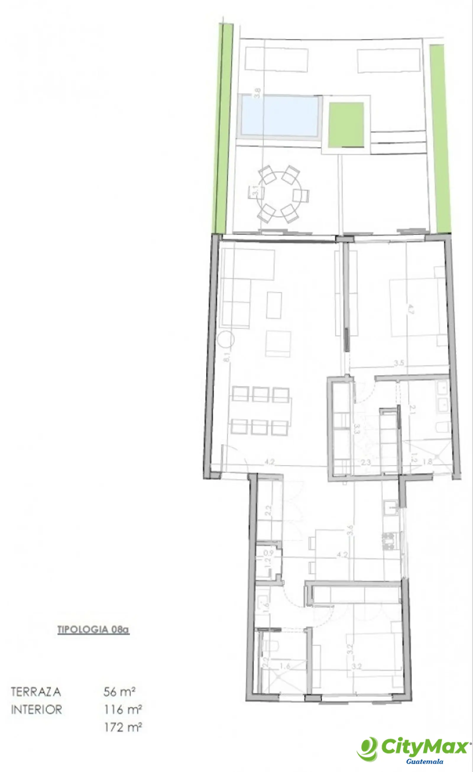 Apartamentos en Planos de 2 Habitaciones en Punta Cana - foto 6