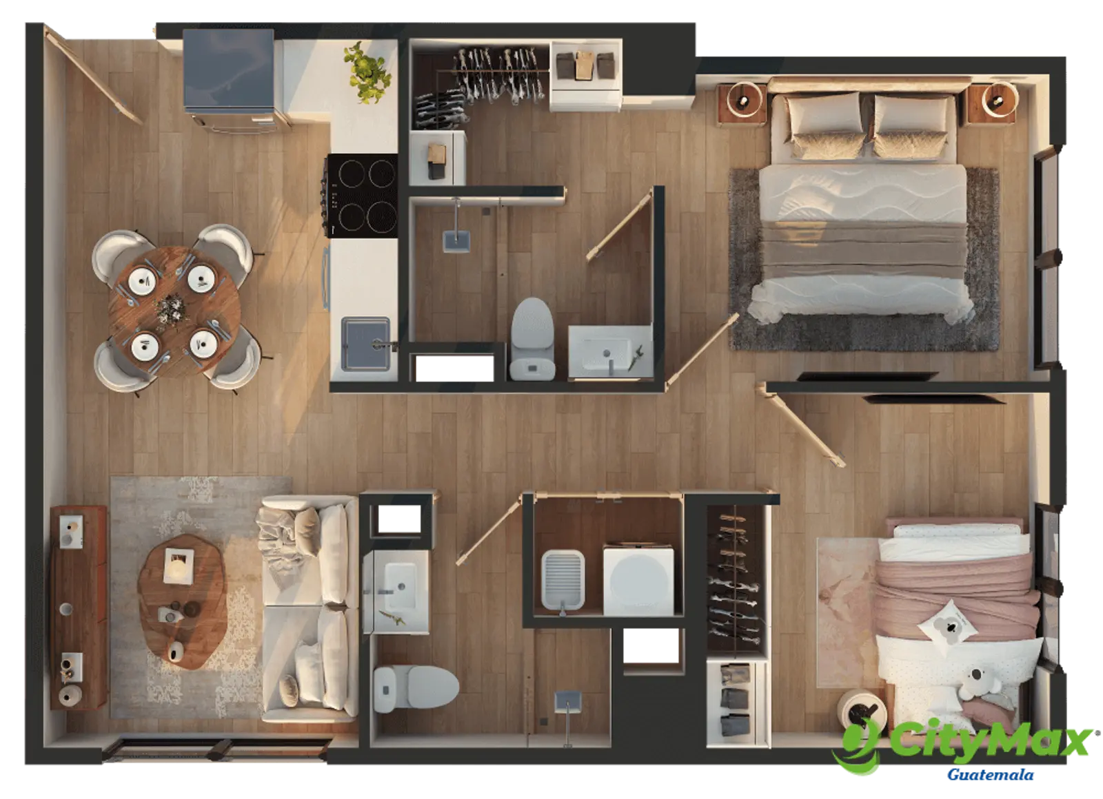 Apartamentos modernos en construcción en la zona 10  - foto 10