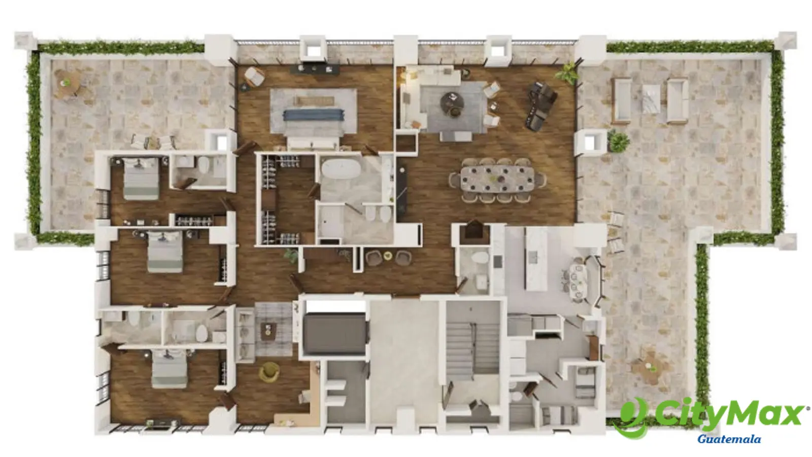 Exclusivo Pent-house en venta zona 16 Cayala Guatemala - foto 8