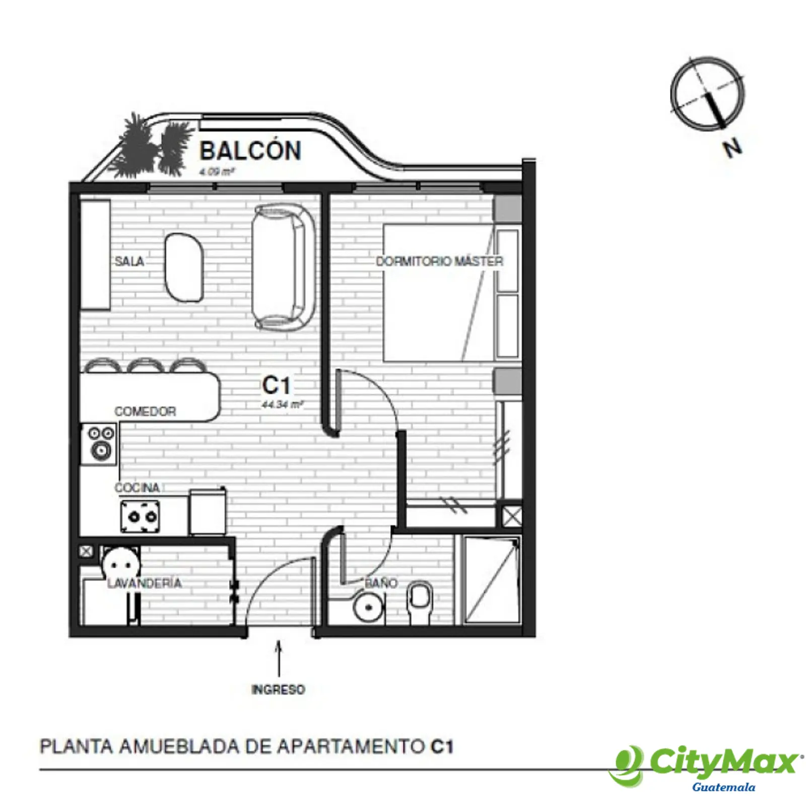 Apartamento 1 Dormitorio en Pre-venta en Zona 15 - foto 13