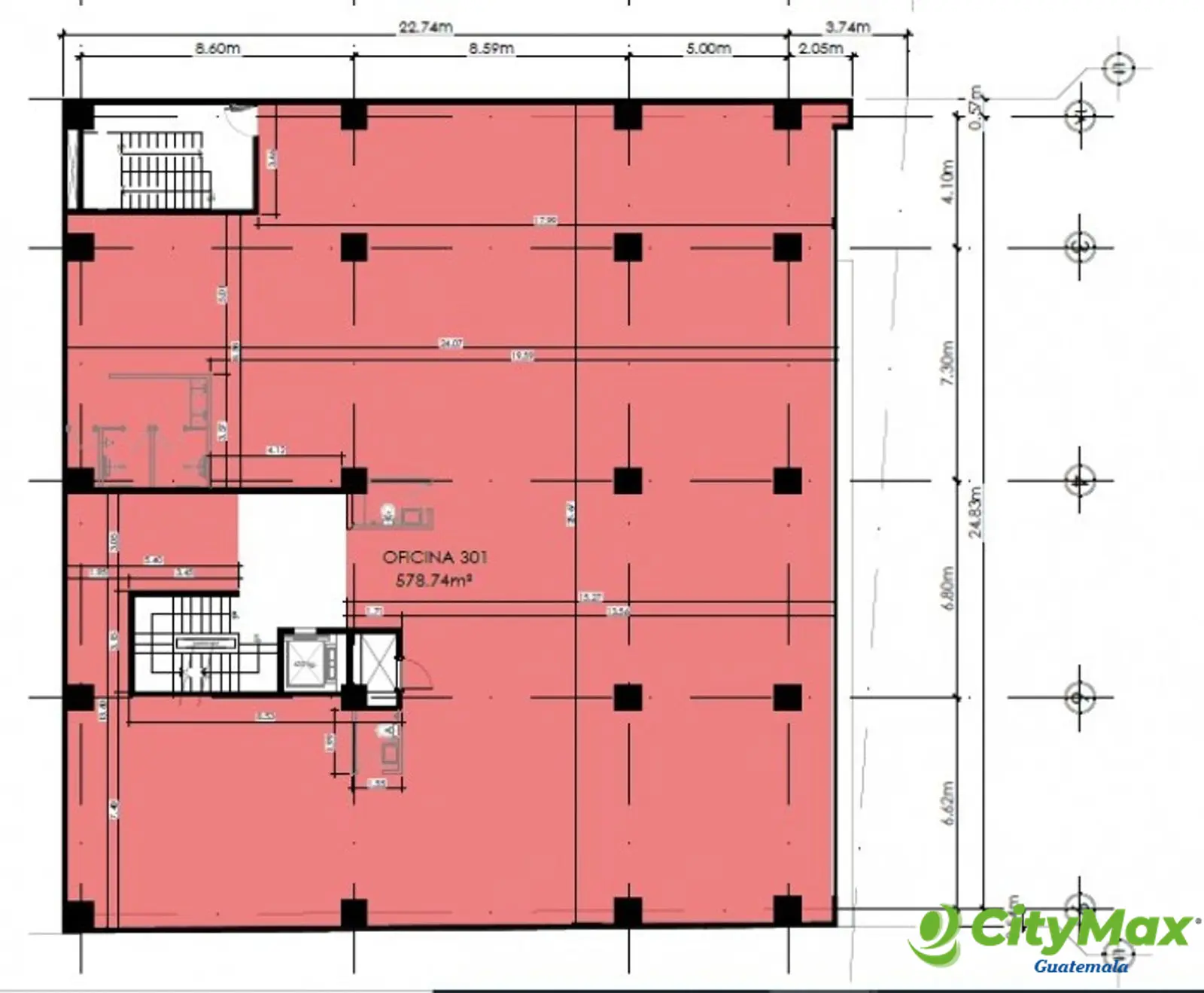 Oficina en venta en construcción en la Zona 10  - foto 4