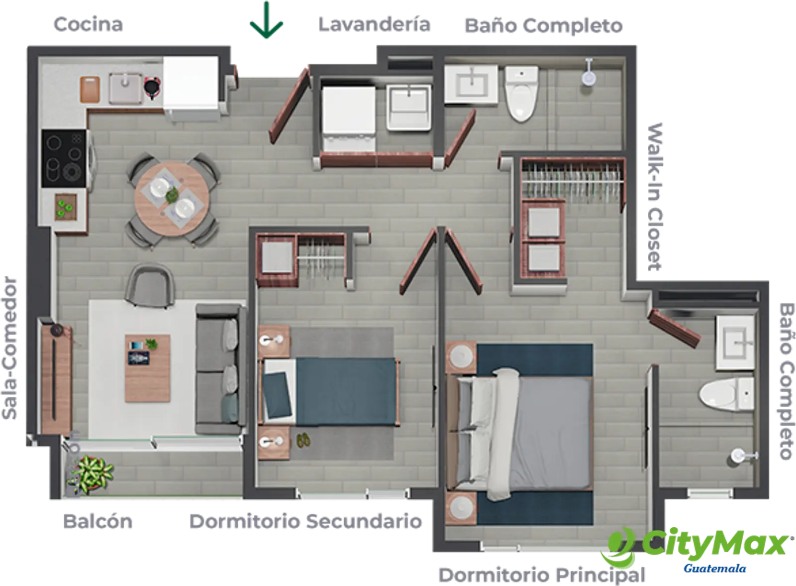En venta Apartamento en Construcción Zona 15 - foto 12